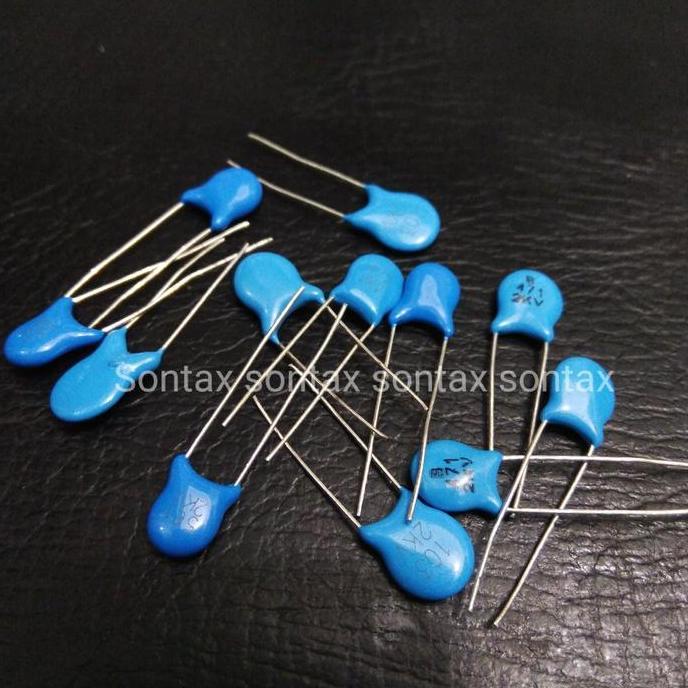 470PF 470 P PF 1KV 1 KV 470P BIRU KAPASITOR CAPACITOR KERAMIK CERAMIC STX27