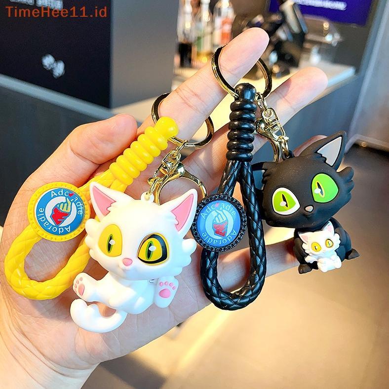 Anime Suzume No Tojimari  Gantungan Kunci / Daijin Kucing Munakata Liontin Keychain / Keychain Tokoh