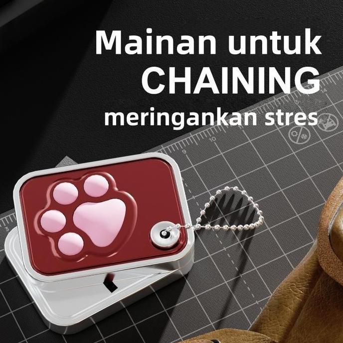 Promo Arctic Bule Gantungan Kunci Mainan Push Card Kartu Remi Cakar Kucing Ringan Mudah Dibawa Denga