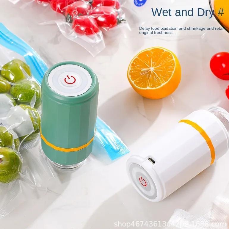 BEST DEALS ZKL Mini Machine Vacum Portable / Mesin Vakum Mini Makanan Portable USB Charge