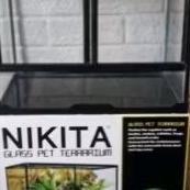 Nikita Aquarium Kandang Reptil Kura Tank Terarium