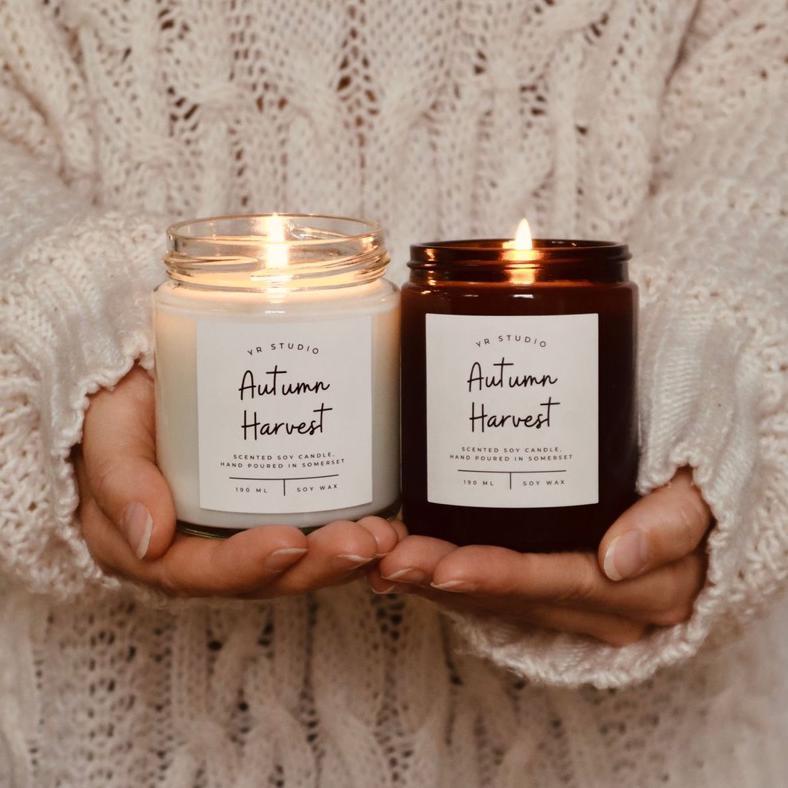 Scented Candle Yr Studio X Madame Berdin | Lilin Aromaterapi | Christmas Candle | Hampers Natal Kado
