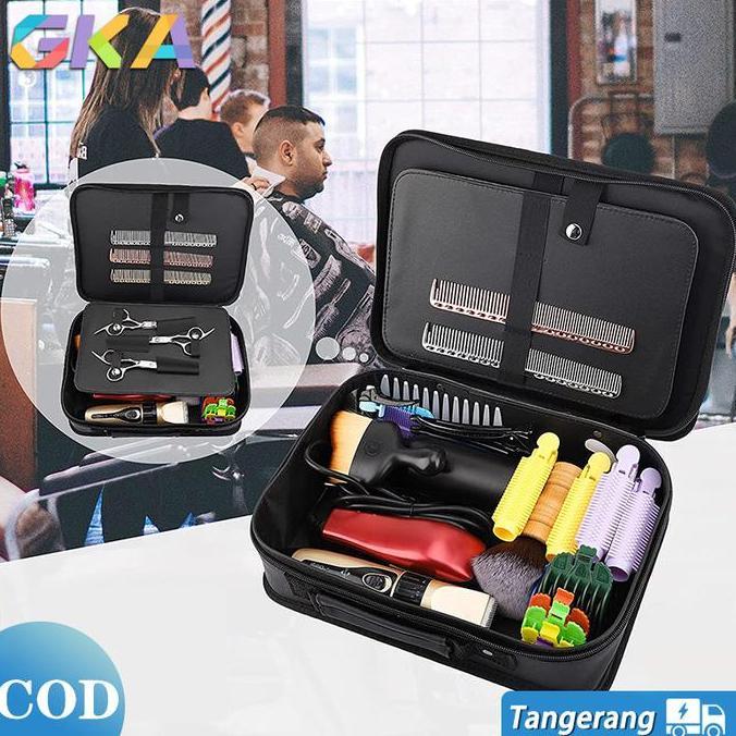 CABBALUS Tas Penyimpanan Alat Salon-Tas Barbershop-Softcase Barbershop