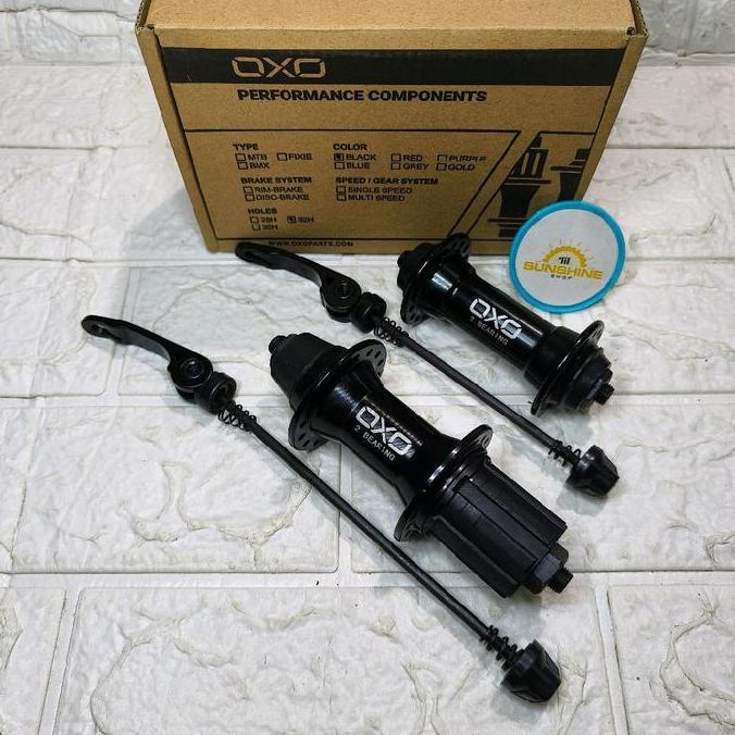 Ready Hub Freehub 32H OXO HB829 Slup TANPA DRAT Untuk Gir Sprocket Cassette 7 8 9 10 Speed BEARING K