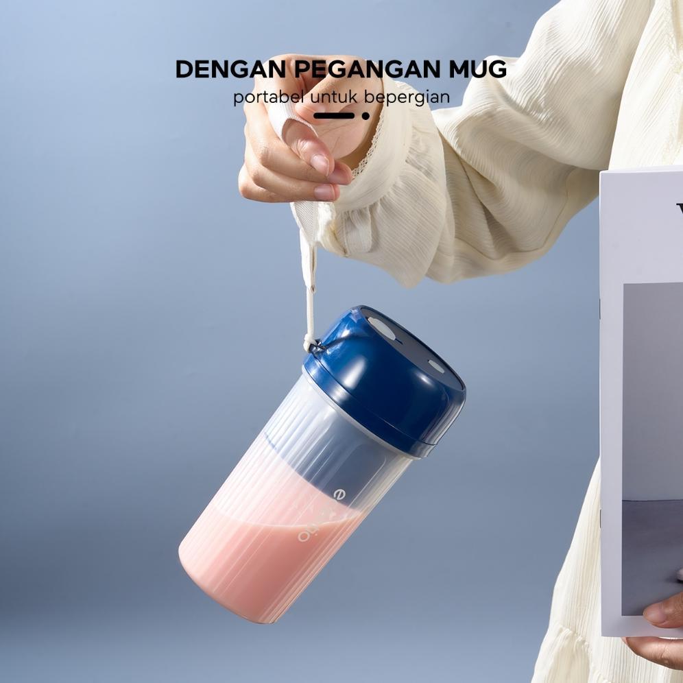 TERMURAH ecentio blender mini 12 mata pisau blender murah bagus kaca juicer gelas Chopper kecil bumb