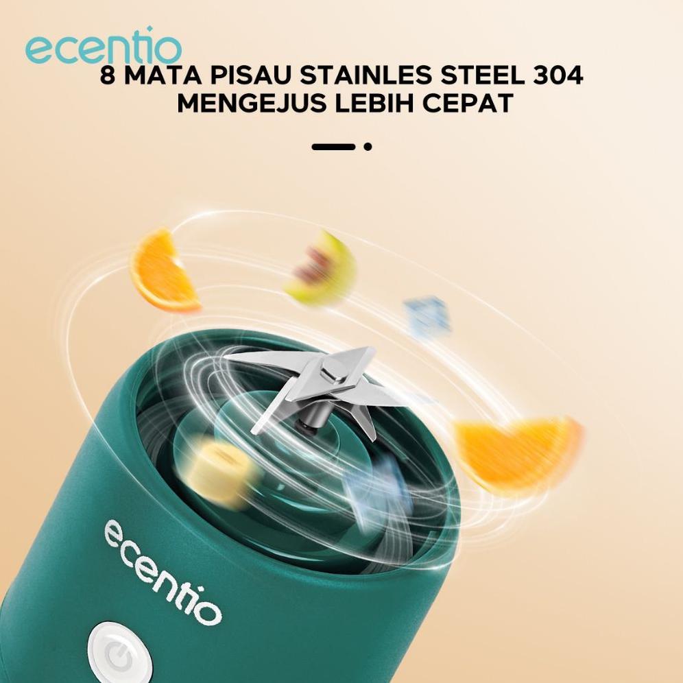 CUCI GUDANG Blender Portable Juicer ECENTIO 2in1 Multifungsi / Blender Portable ECENTIO