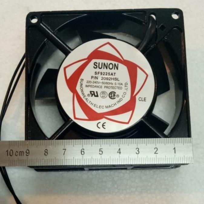 Fan Kipas Ac 220V 9X9 Sunon 9Cm X 9Cm High Quality