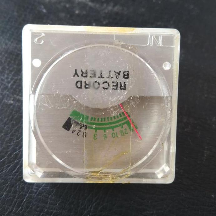 VU METER PANEL LEVEL ANALOG SIGNAL RADIO AUDIO BATTERY TAPE STX27