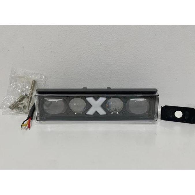 Lampu Tembak Sorot Model X 18W 12 Volt 24 Volt LED Lampu Motor Mobil Truk DC 12V-24V Lampu Sorot Fog