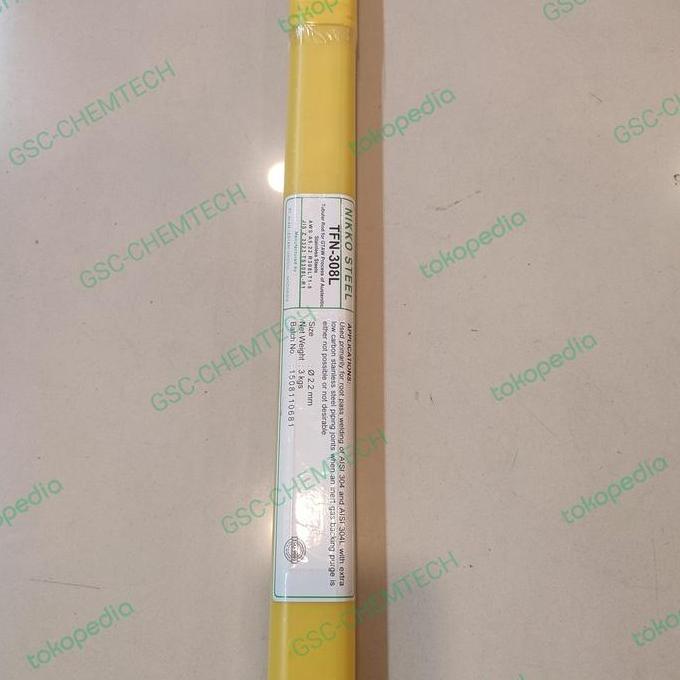 Kawat Las Stainless Steel Nikko Steel TFN-308L / TFN 308L 2,2MM (3kg)