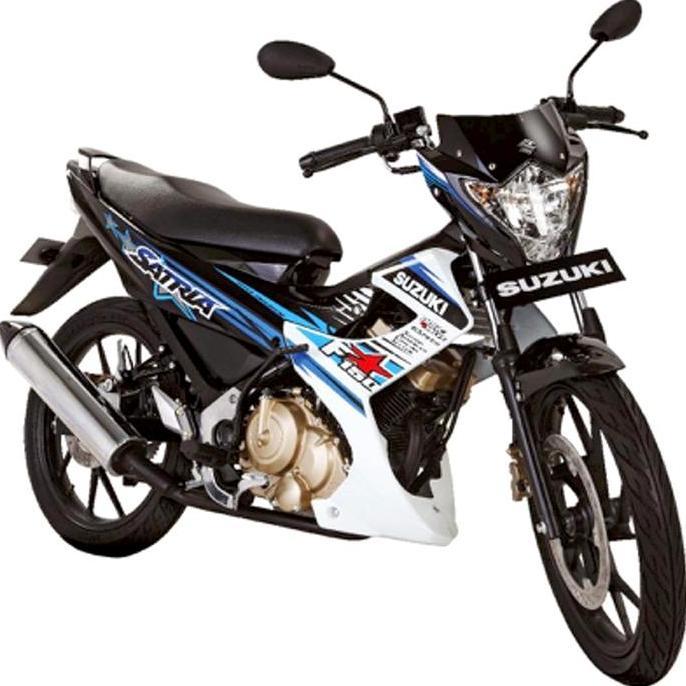 STIKER STRIPING LIS LES BODY MOTOR SUZUKI SATRIA F150 2014 FACELIFT & STRIPING SATRIA FU 2014 STANDA