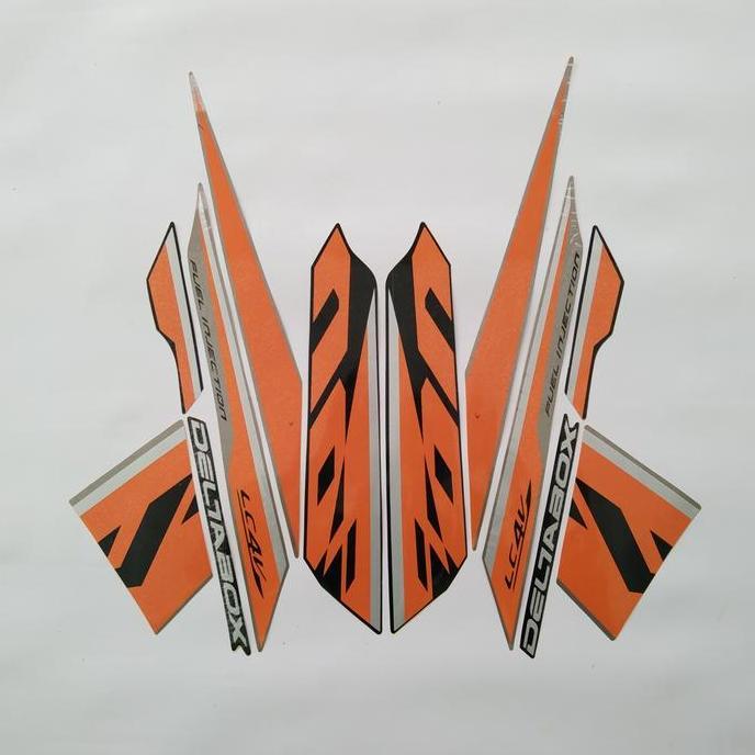 stiker motor body vixion advance 2017 orange