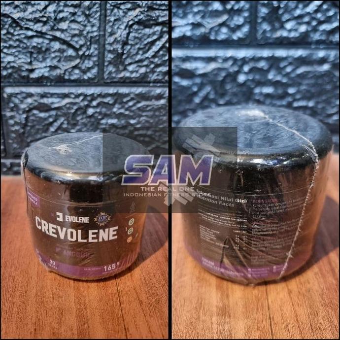 Suplemen Fitness Evolene Crevolene Creatine 165 Gram Monohydrate Malang 30 Serving Creapure