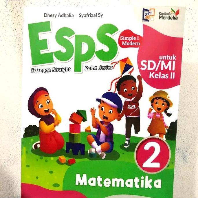 New- Buku Esps 2 Matematika Untuk Sd/Mi Kelas Ii Kurikulum Merdeka