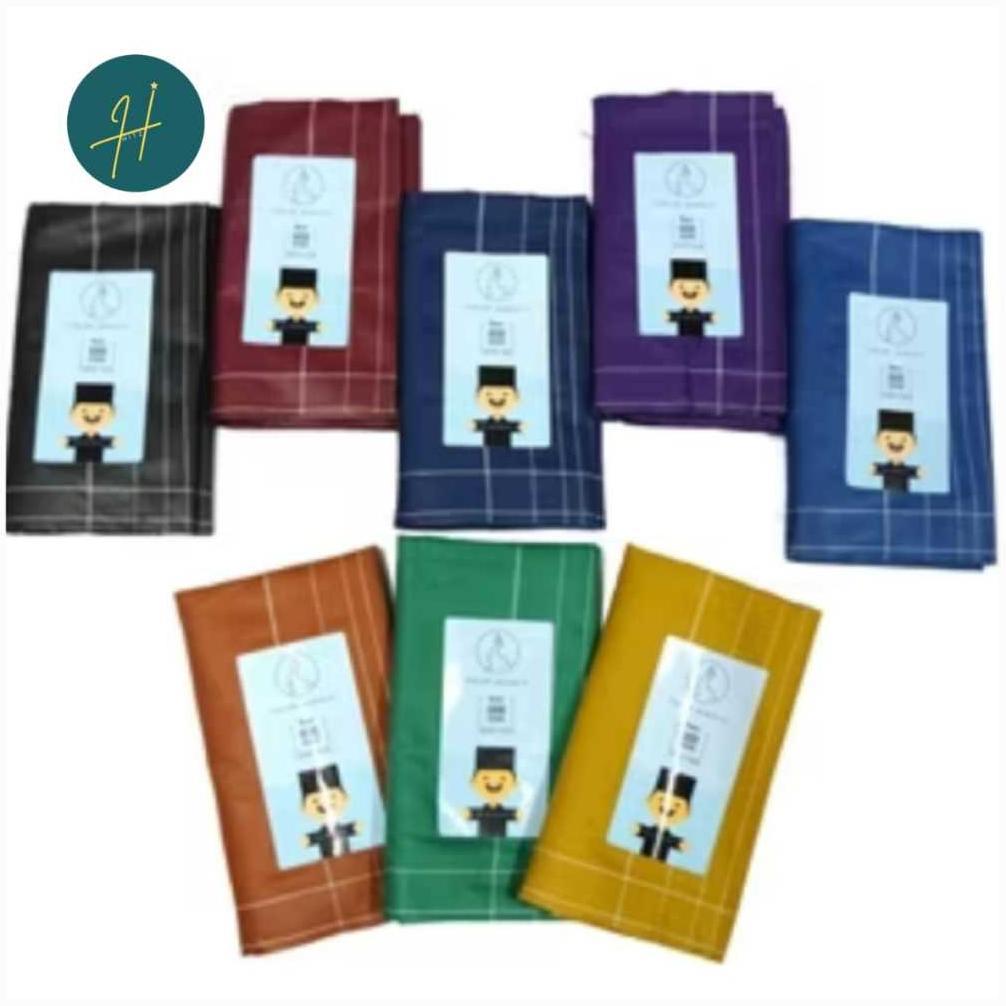 TERBARU Sarung Anak SD SMP Gadjah Manggis Kain Polos Motif Warna Murah Gajah Junior Kecil Remaja Lak