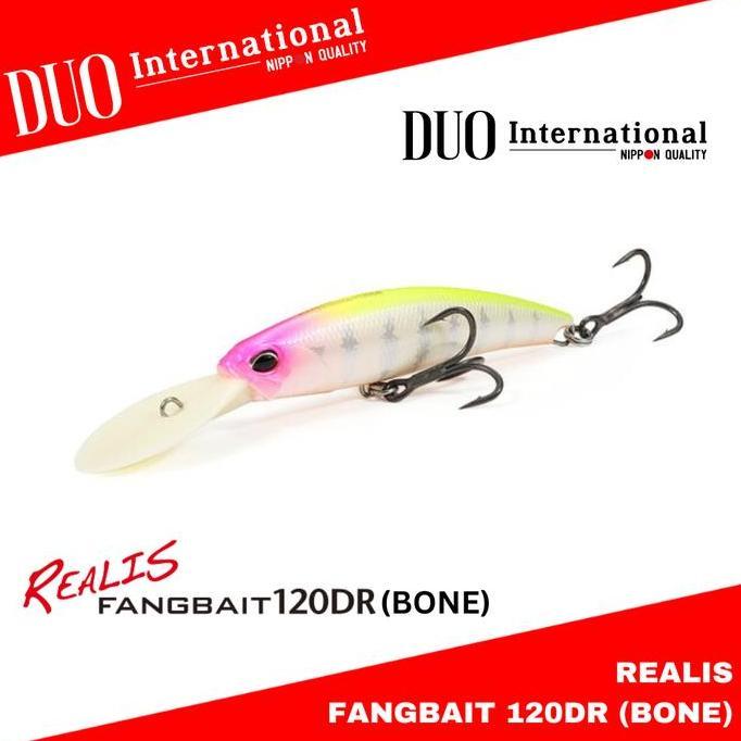 Duo Realis Fangbait 120DR Bone Floating Lure 26.7g 120mm