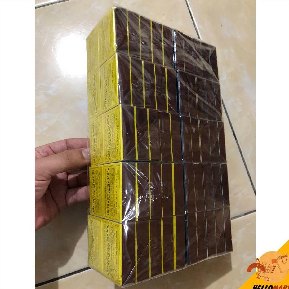 Original Korek Kayu Dollar 1 Pack Isi 100 Kotak / Korek Kayu Batangan Dolar / Hellomartid