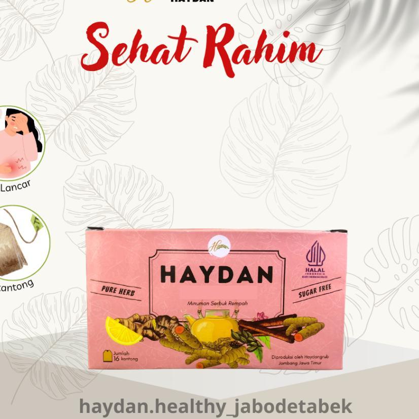 Haydan Sehat Rahim 1Box Isi 16 Kantong