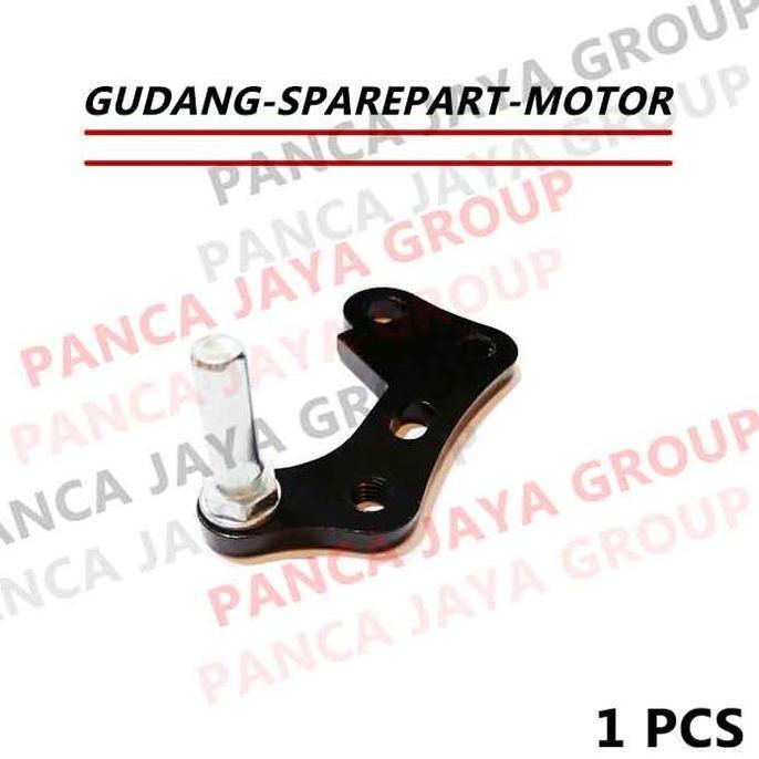BRAKET BREKET BRACKET DUDUKAN PLAT BESI KALIPER CAKRAM BELAKANG KAWASAKI NINJA250 NINJA 250RR 250-RR