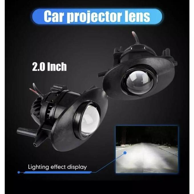 fog lamp oval projector Honda Jazz HRV CRV Brio Mobilio Freed merk IPHCAR blue lens Hi Lo BI Led