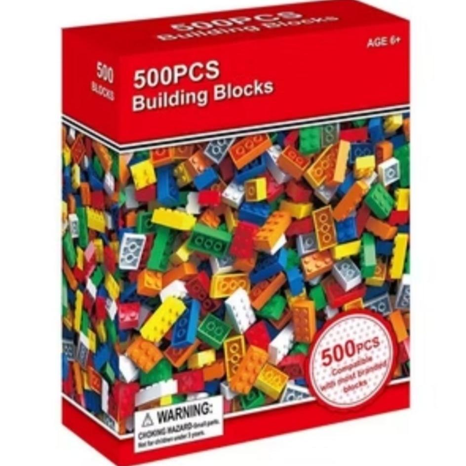 Building Block Isi 500 Pcs Mainan Edukasi Anak Brick Kecil Mainan Lego