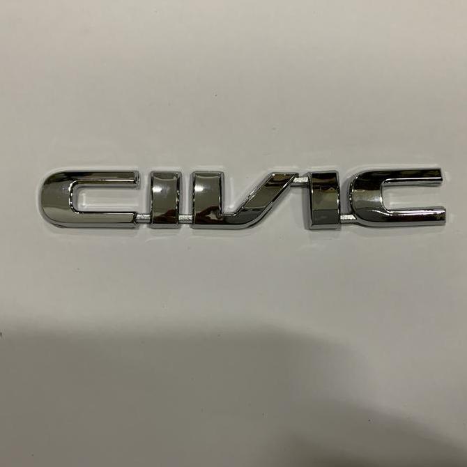 Emblem Civic untuk honda civic ES tahun 01 02 03 04 05