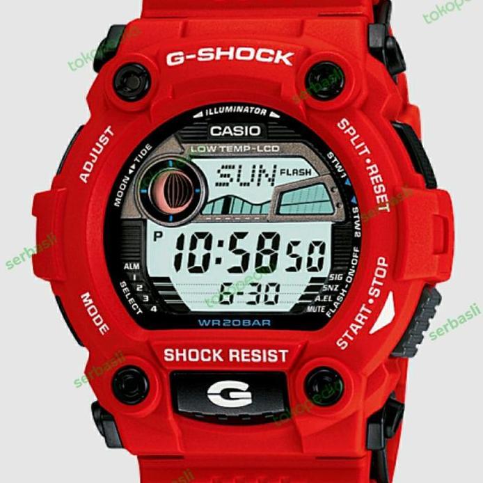 Ready JAM CASIO GSHOCK G7900 / G-7900A-4DR DIGITAL ORIGINAL BERGARANSI