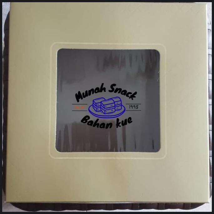 DUS KUE WARNA GOLD EMBOSS UK 20X20X8CM MANTAP
