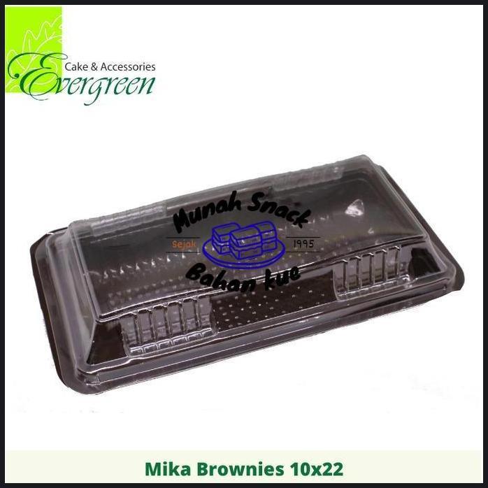 MIKA BROWNIES 22X10CM WARNA COKLAT MANIS