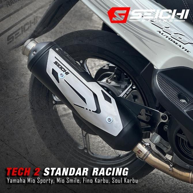 Knalpot Standar Racing Seichi Tech Series Mio Beat Scoopy Genio Beat New Mio J Mio M3 SoulGT 115 125