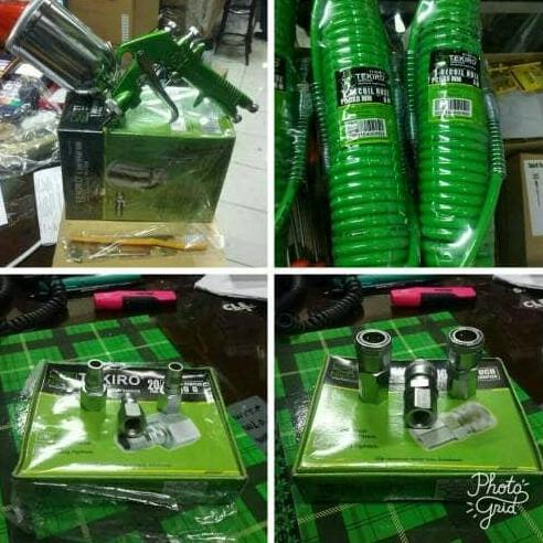 PAKET SPRAY GUN TEKIRO F-75 / PAKET CAT SPRAY TEKIRO