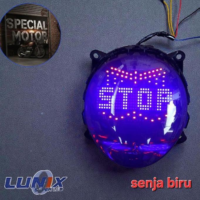 Sale Lunox Lampu Stop Animasi Terbaru Untuk Scoopy 2020-2024 Harga Grosir