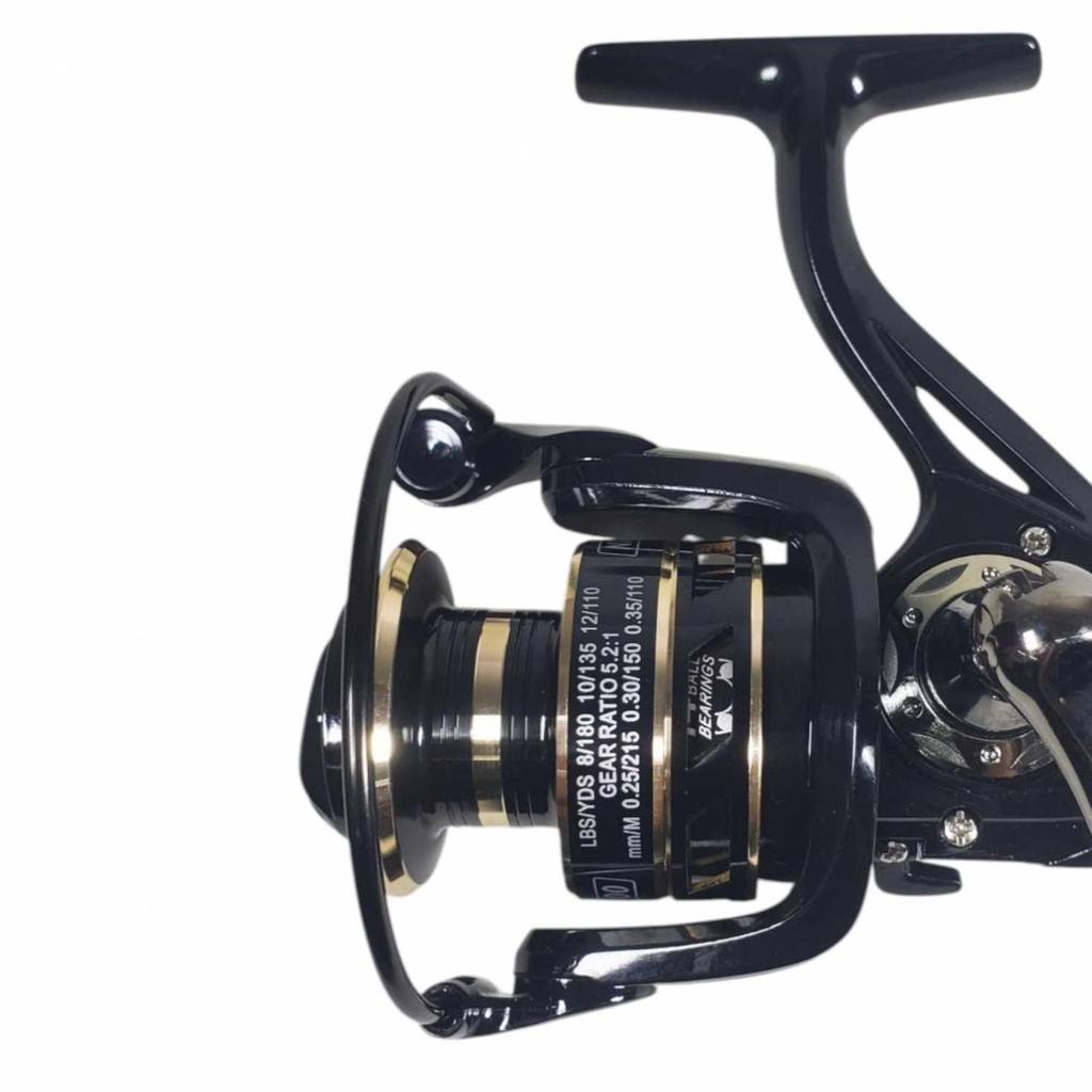 TaffSPORT Reel Pancing Spinning Fishing Reel 5.2:1 4000 - NX4000