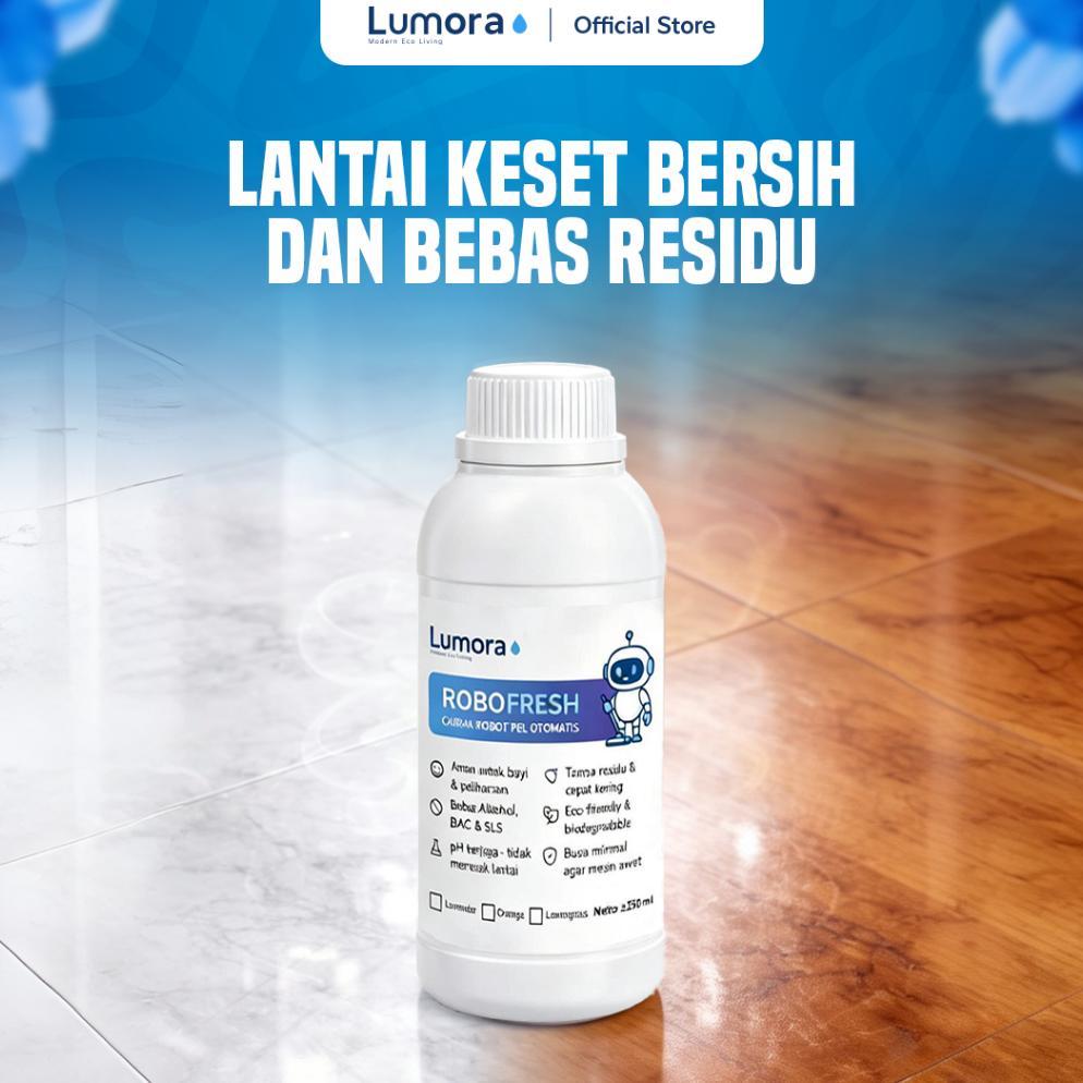 cuci gudang robofresh - 500ml cairan pel robot vacuum otomatis / vacuum cleaner elektrik / robot mop