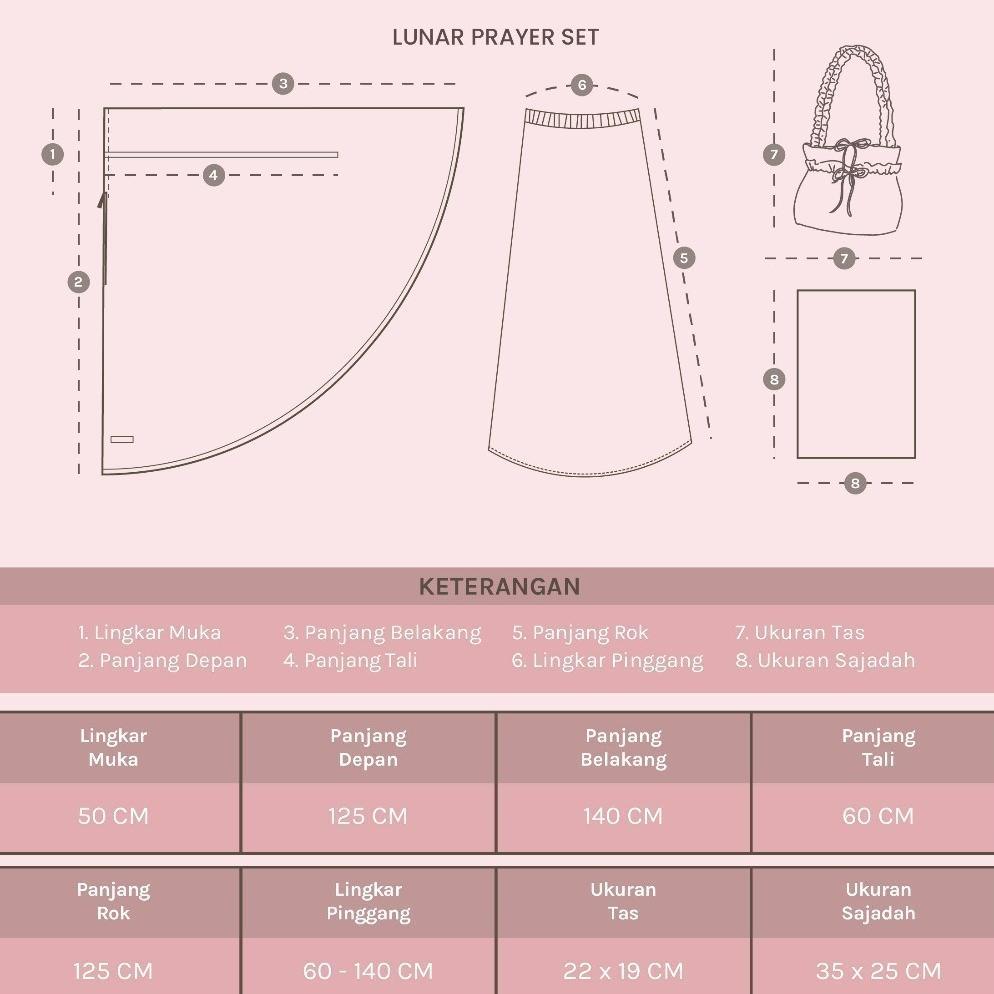 TERMURAH LOZY HIJAB - LESTI PRAYER SET SERIES 2 LOZY X LESTI KEJORA (LUNAR PRAYER MUKENA BAHAN SILK 
