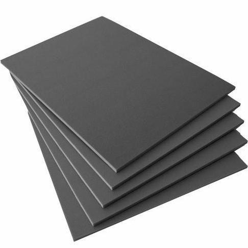 plat pvc 5mm ukuran 25cm x 65cm  PVC abu abu 5mm