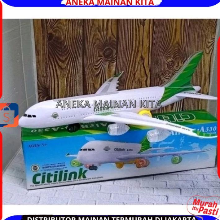 Value Pack Mainan Anak Pesawat Lion Airbus A380/A330  Manan Anak Pesawat Terbang Mainan Pesawat Bati