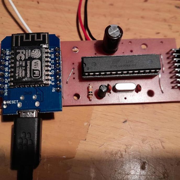 PCB ARDUINO ATMEGA328 ATMEGA 328 ESP8266 ESP 8266 JWS HUB 12 P10 BBM27