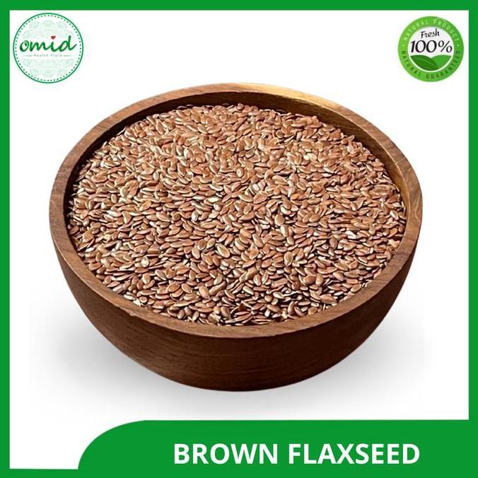 Brown Flaxseed | Biji Rami Coklat - 1 KG