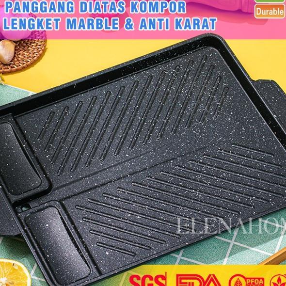 Yakiniku Grill Pan Panci Bbq  - Multi Grill Pan Pemanggang  Anti Lengket