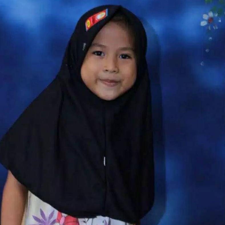 ORIGINAL HIJAB SEKOLAH ANAK SERUT UKURAN SD ORI EL-RAHMA
