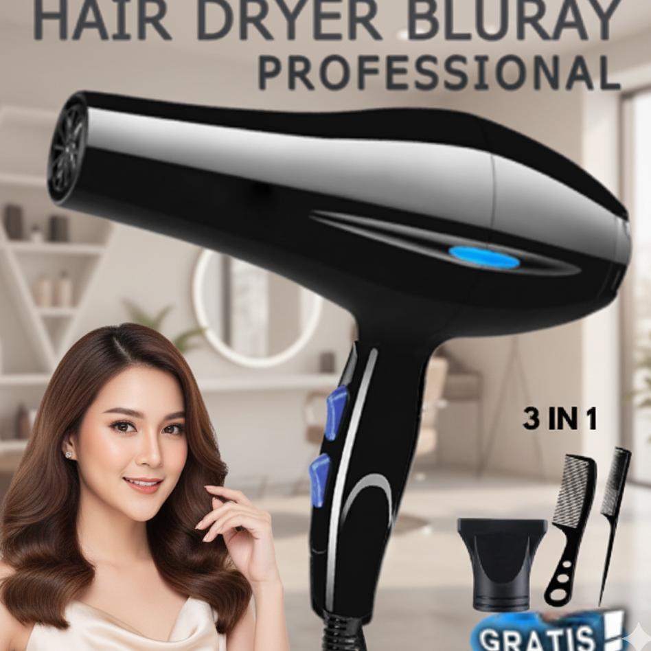 Hair Dryer Professional Salon Pengering Rambut Mini Hair Dryer Low Watt Multi Hair Styler Low Watt P
