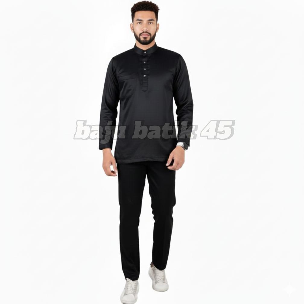 Cuci Gudang Satu Set Dengan Celana Baju Kurung Melayu Baju Teluk Belanga Baju Melay