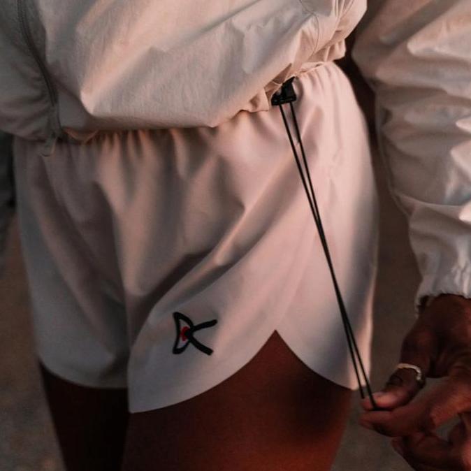District Vision Vedana Split Shorts - White