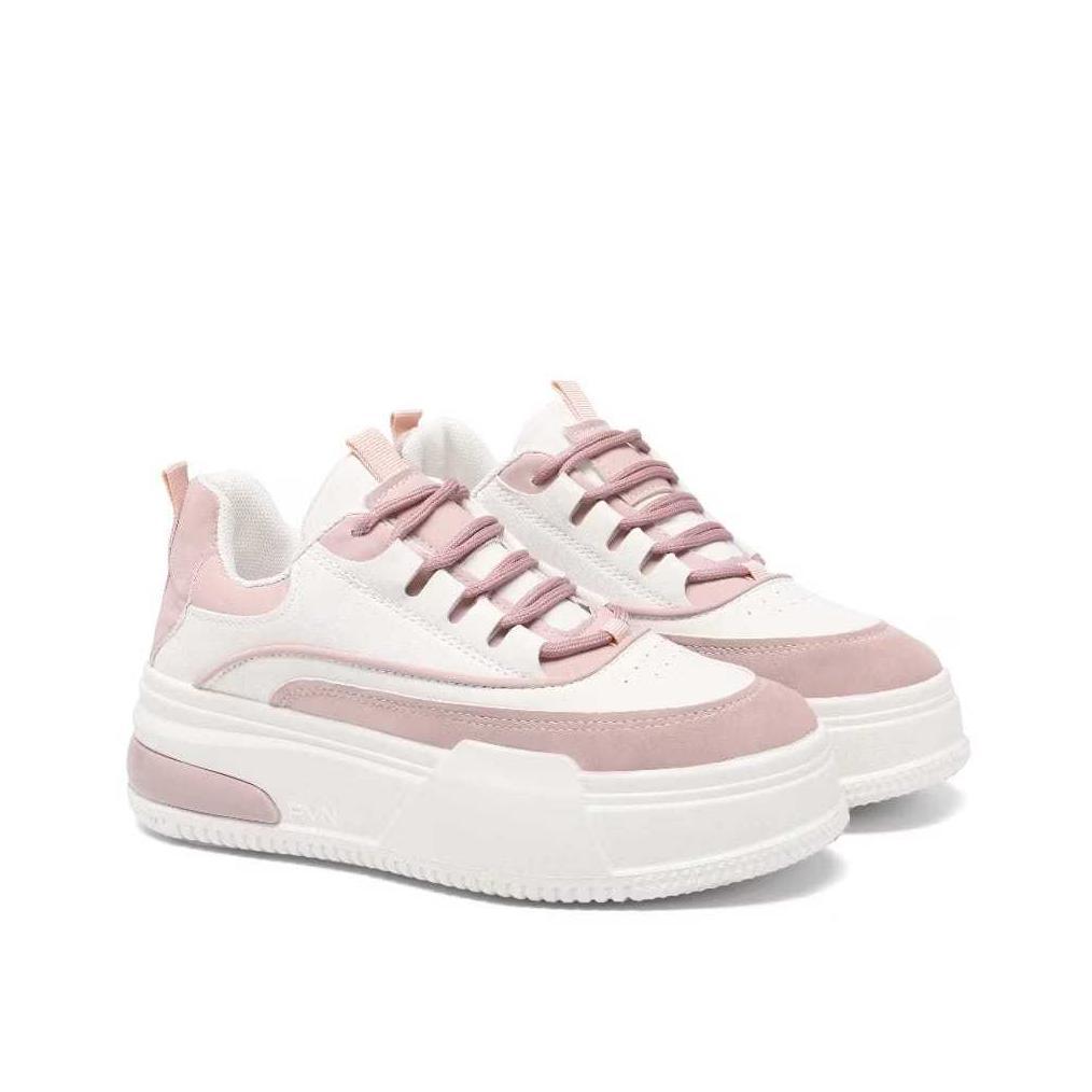 BEST DEALS Daily Sneaks - VPN Jeno Sepatu Sneakers Wanita Kasual Sport Shoes Pink 438