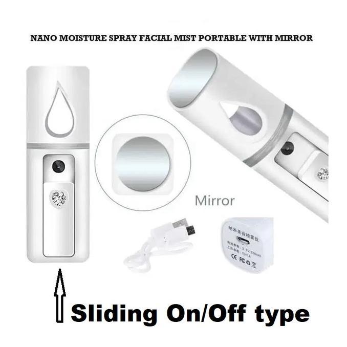 NEW PRODUCT ORI MINI NANO SPRAY IONS PELEMBAB PERAWATAN KULIT WAJAH NANO MATA NANO SPRAY 2 IN 1