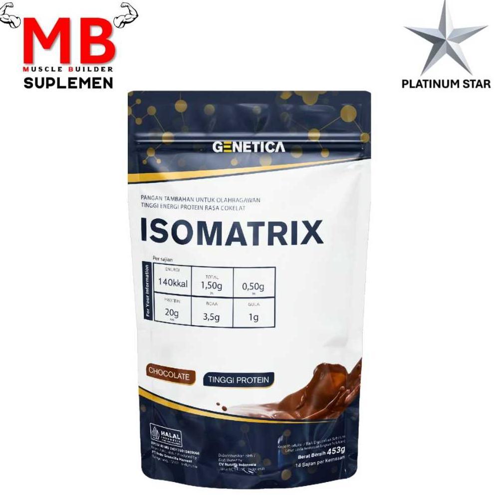 Isomatrix Genetica 1 Lbs Whey Protein Isolate Iso Matrix 1Lbs 1Lb 1 5 Lb Evolene Isolene Provus Lean