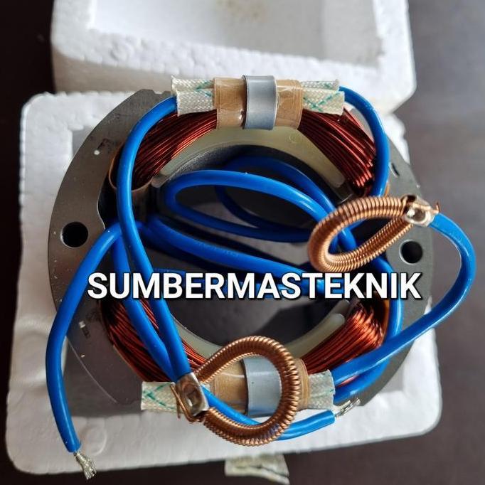 Baru BULL STATOR UNTUK MESIN 5402 BANTALAN MESIN POTONG KAYU 10" 5402 PART MERK BULL smt113 Ayo Beli
