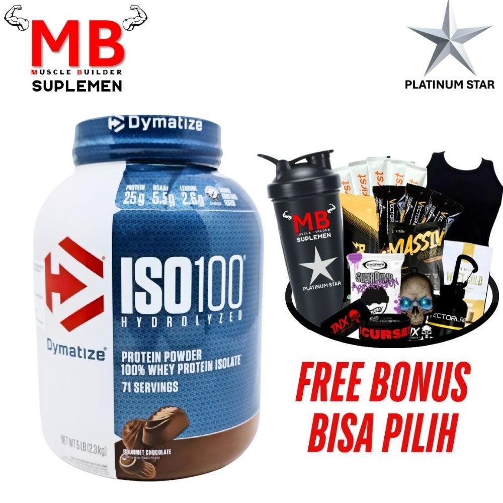 Iso 100 5 Lbs Dymatize Whey Protein Isolate Hydrolyzed 5Lbs 5Lb Lb Iso100 Susu Fitness Gym Original