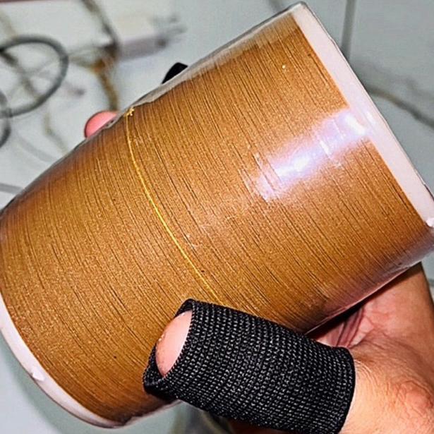 AVARACORNER GELASAN MATOT GOLD SERIGALA HITAM 6000YARD SIZE 018/020 (ASLI ORIGINAL) MURAH